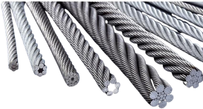 Benelifts Korean wire rope 8x19(S)+FC, 12mm, 1770N/mm
